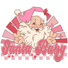 Santa Baby Pink Rays