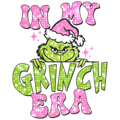 In My Grinch Era Pink Green
