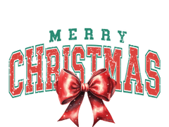 Merry Christmas Red Bow