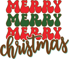 Merry Christmas Red And Green