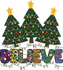 Believe Christmas Trees