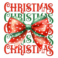 Christmas Christmas Christmas Bow