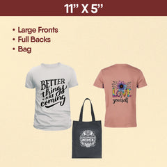 DTF TRANSFER BY SIZE