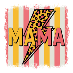 Mama Lightning Orange Pink
