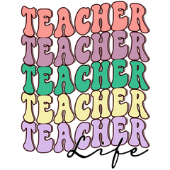 Teacher Life Pastel Stack