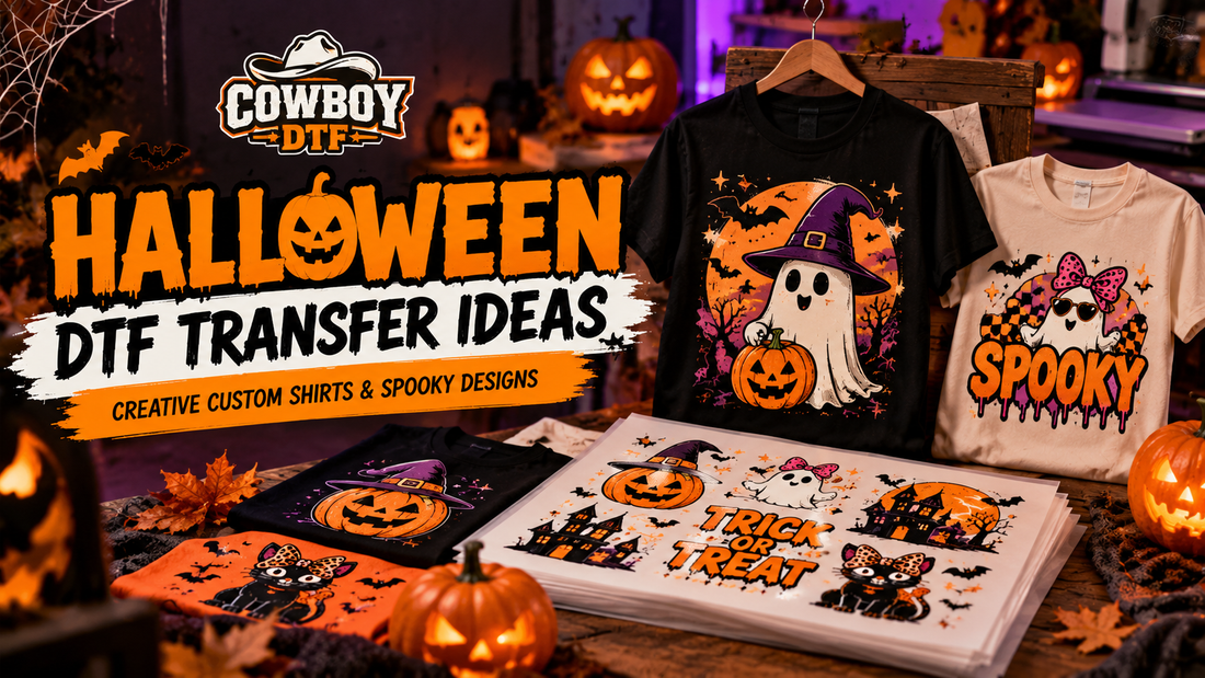 Halloween DTF Transfer Ideas: Creative Custom Shirts &amp; Spooky Designs for 2026