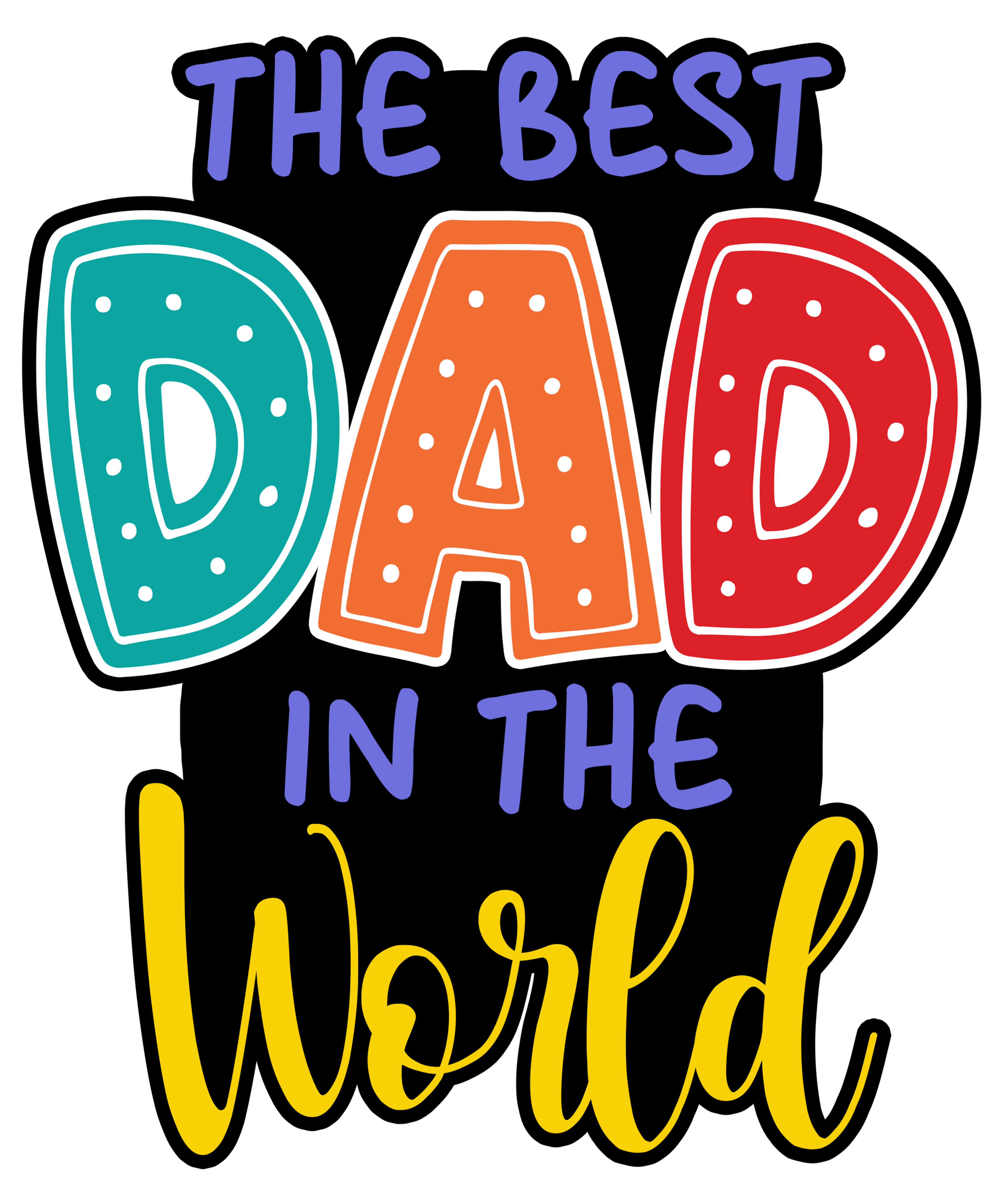 The Best Dad In The World Cowboy DTF the-best-dad-in-the-world-cowboy-dtf