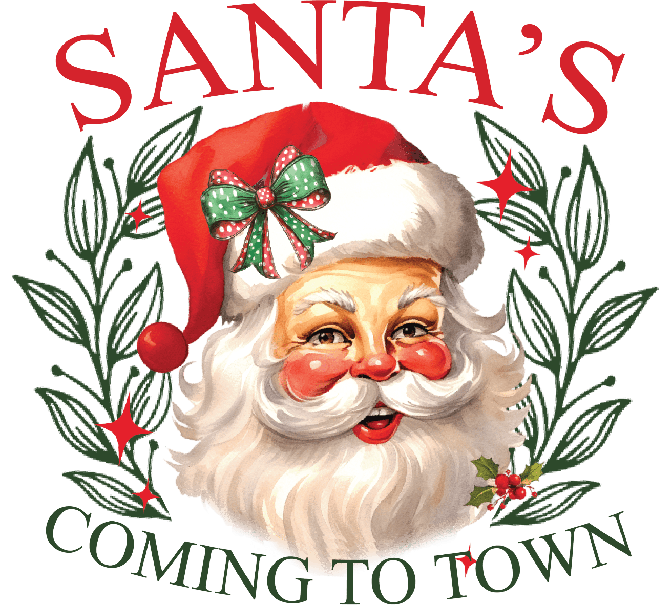 Santas Coming To Town