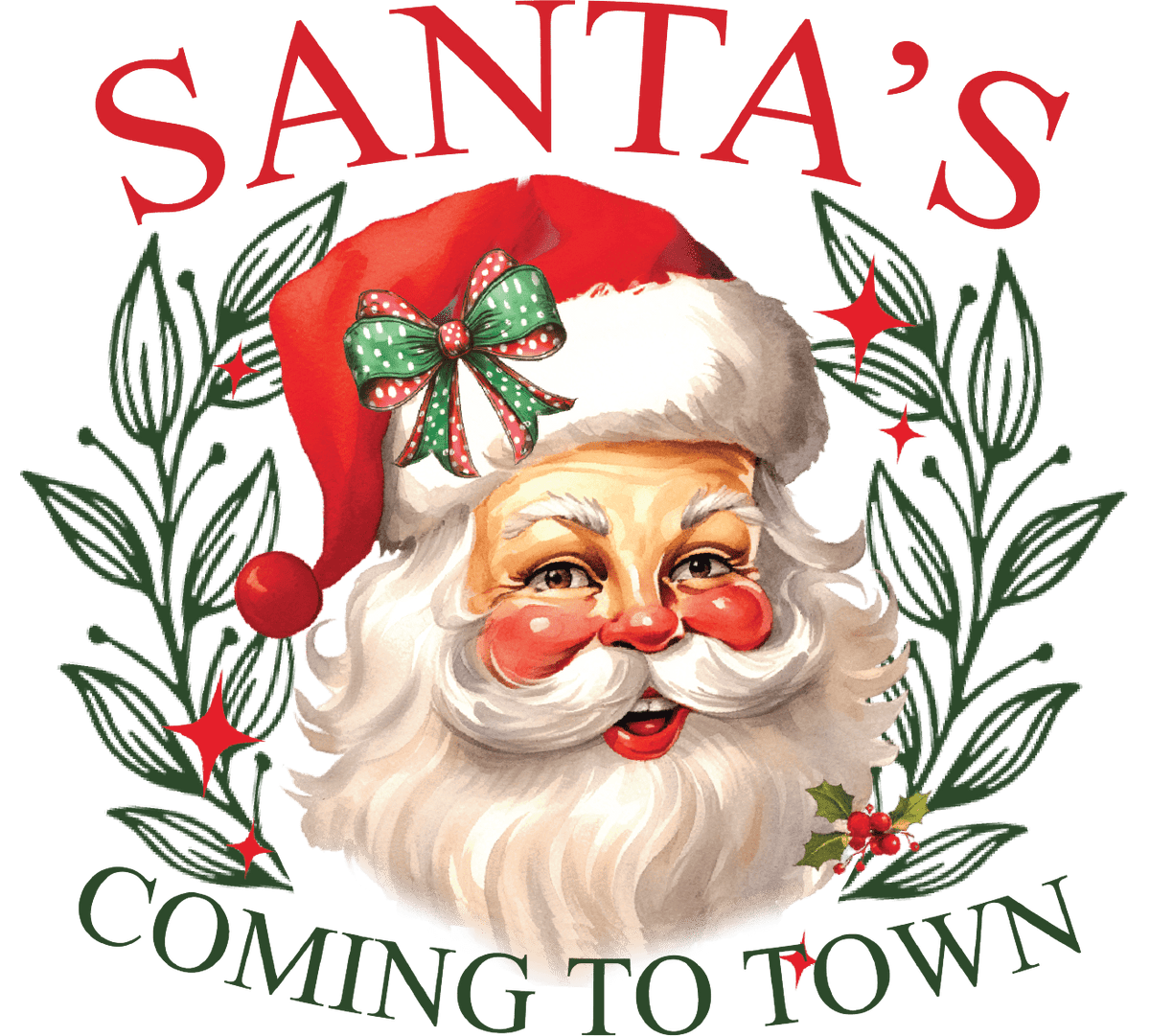 Santas Coming To Town