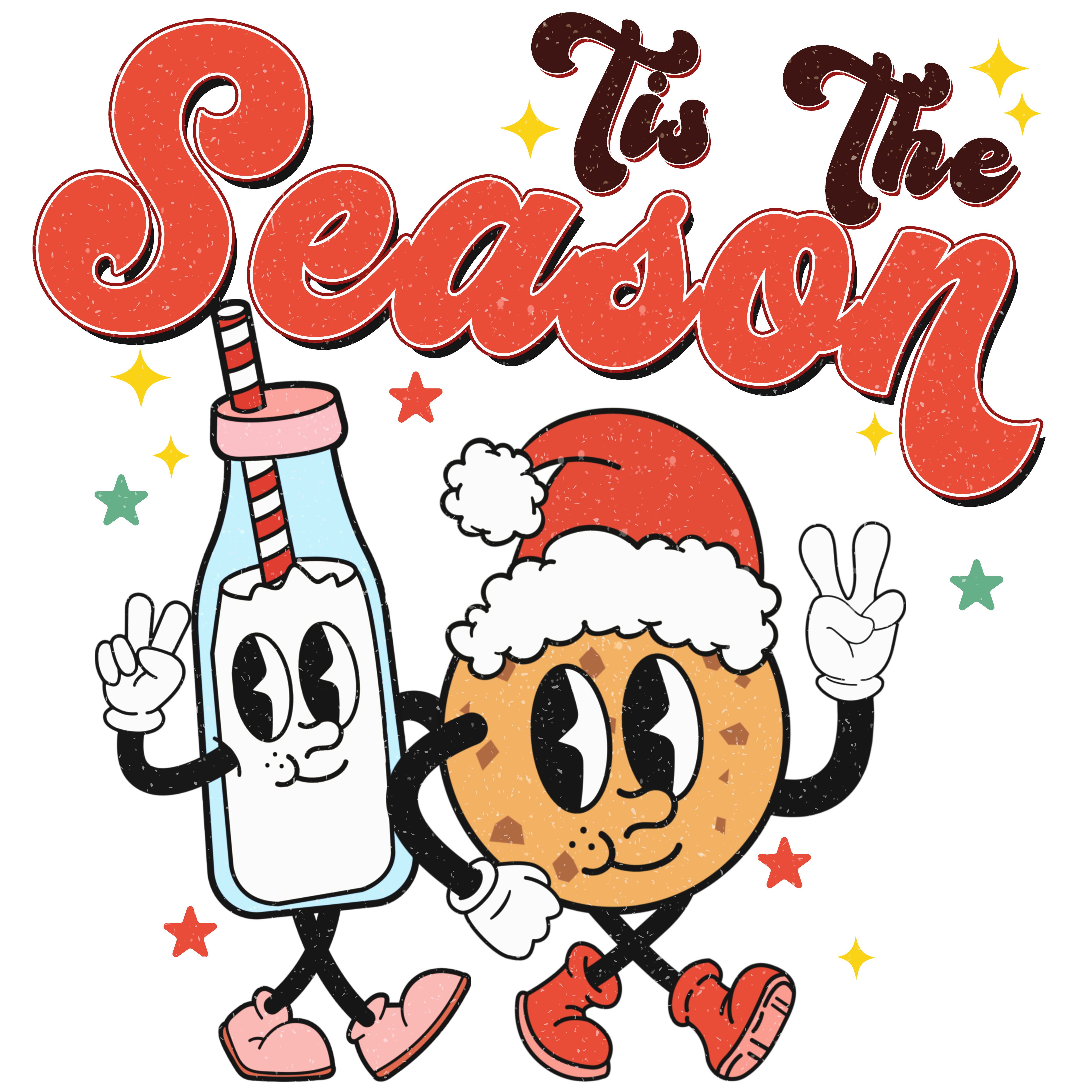 Tis the Season Milk and Cookie