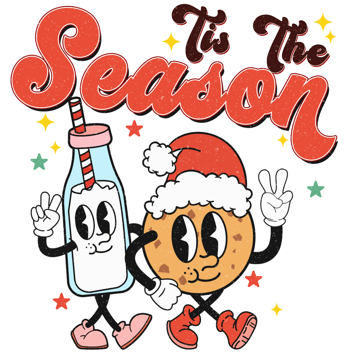 Tis the Season Milk and Cookie