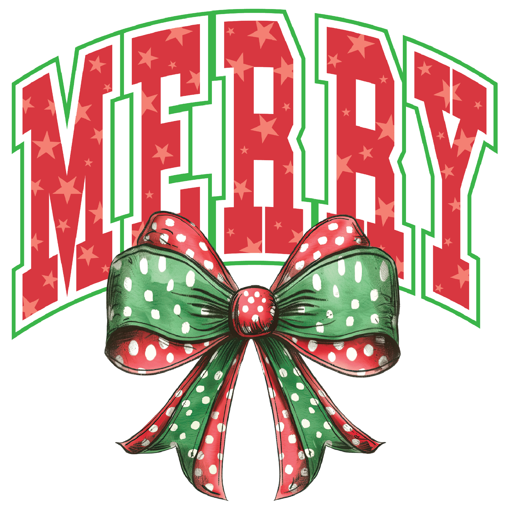 Merry Green Bow