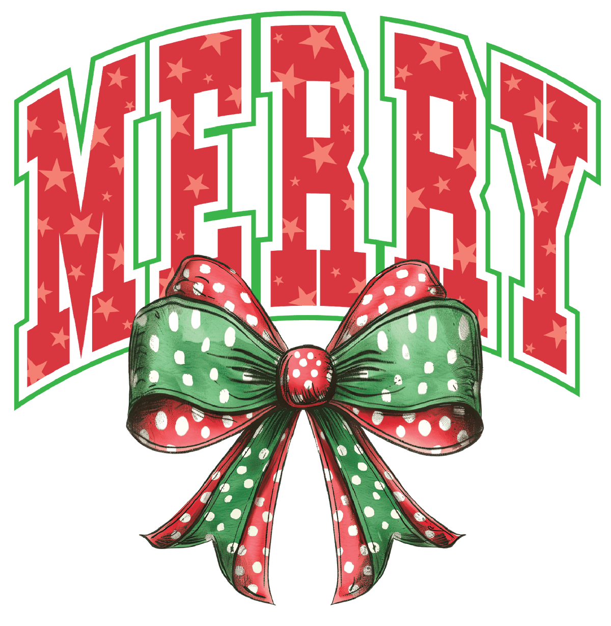 Merry Green Bow