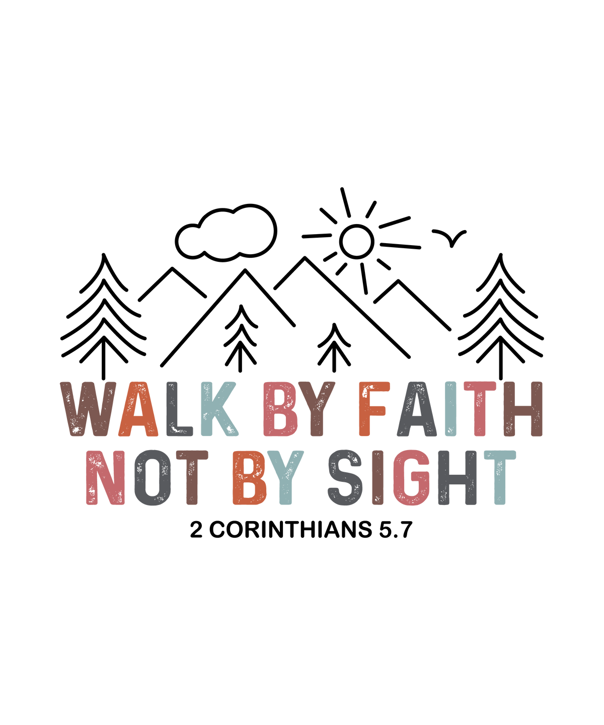 Walk By Faith Not By Sight