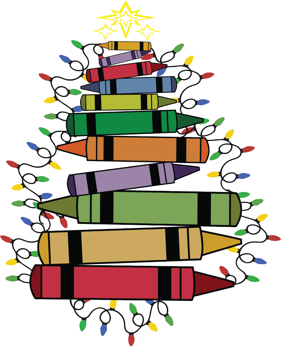 Book Christmas Tree