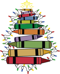 Book Christmas Tree