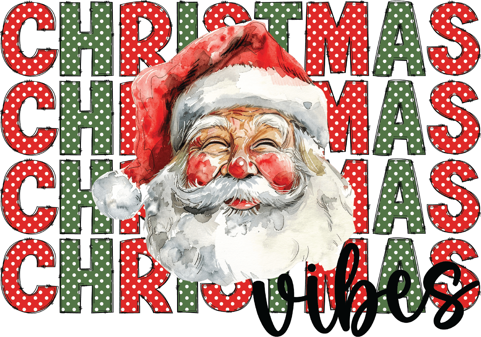 Christmas Vibes Santa