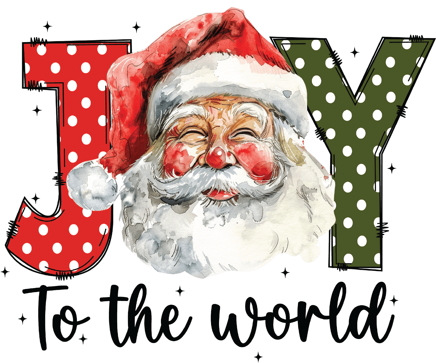 Joy To The World Santa