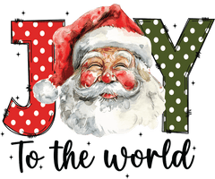 Joy To The World Santa