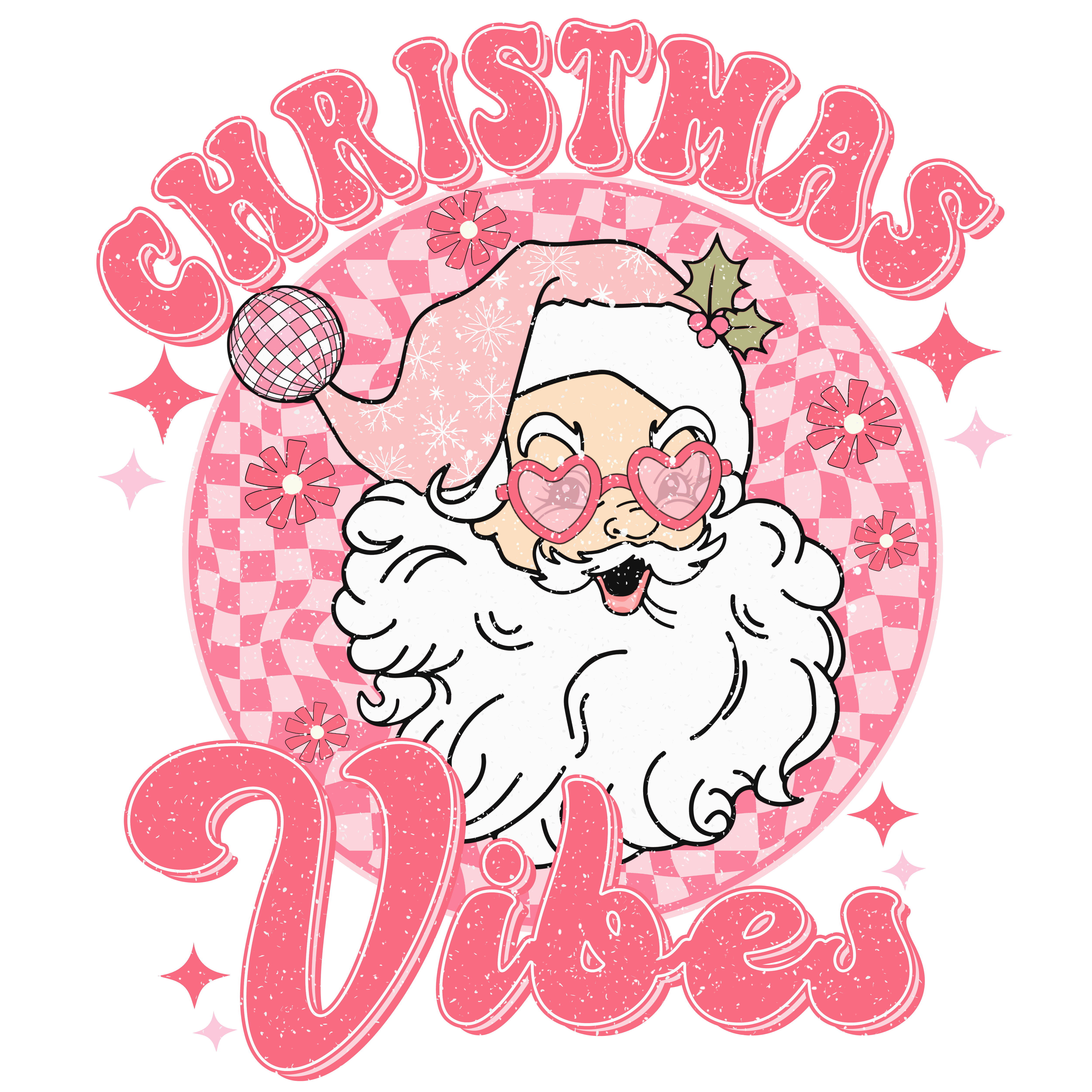 Christmas Vibes Pink