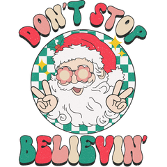 Don’t Stop Believin’ Santa Circle