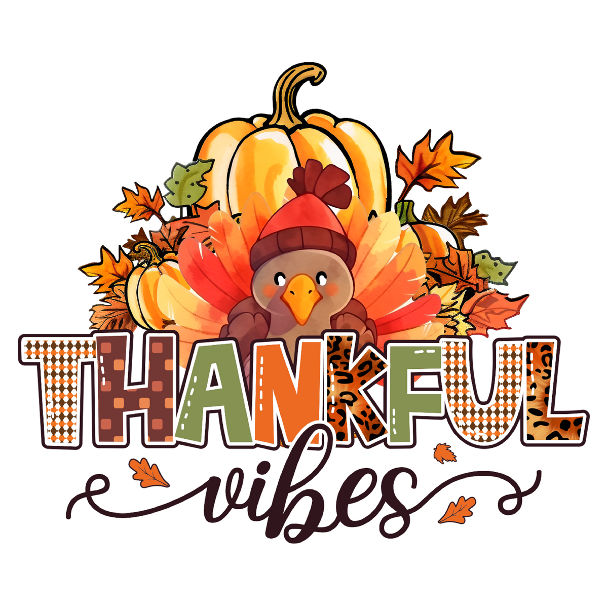 Crisp Leaves Thankful