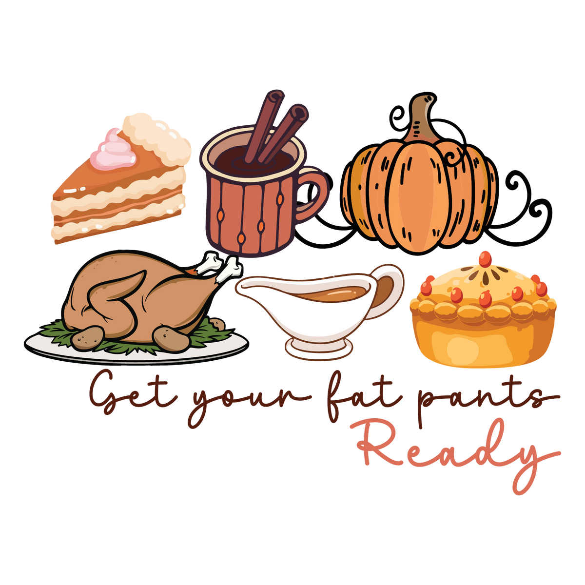 Thankful Words Collage