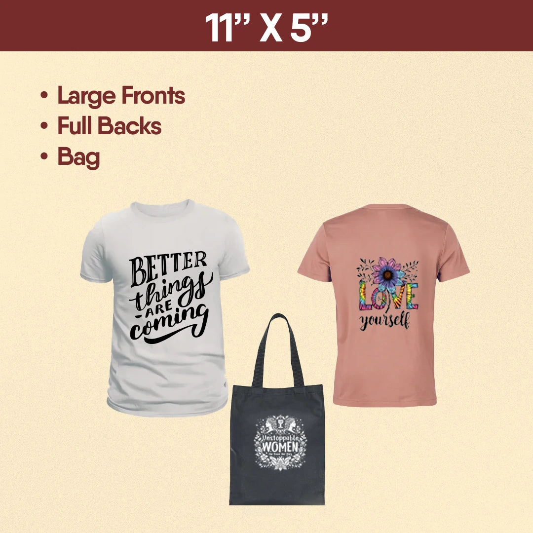 DTF TRANSFER BY SIZE