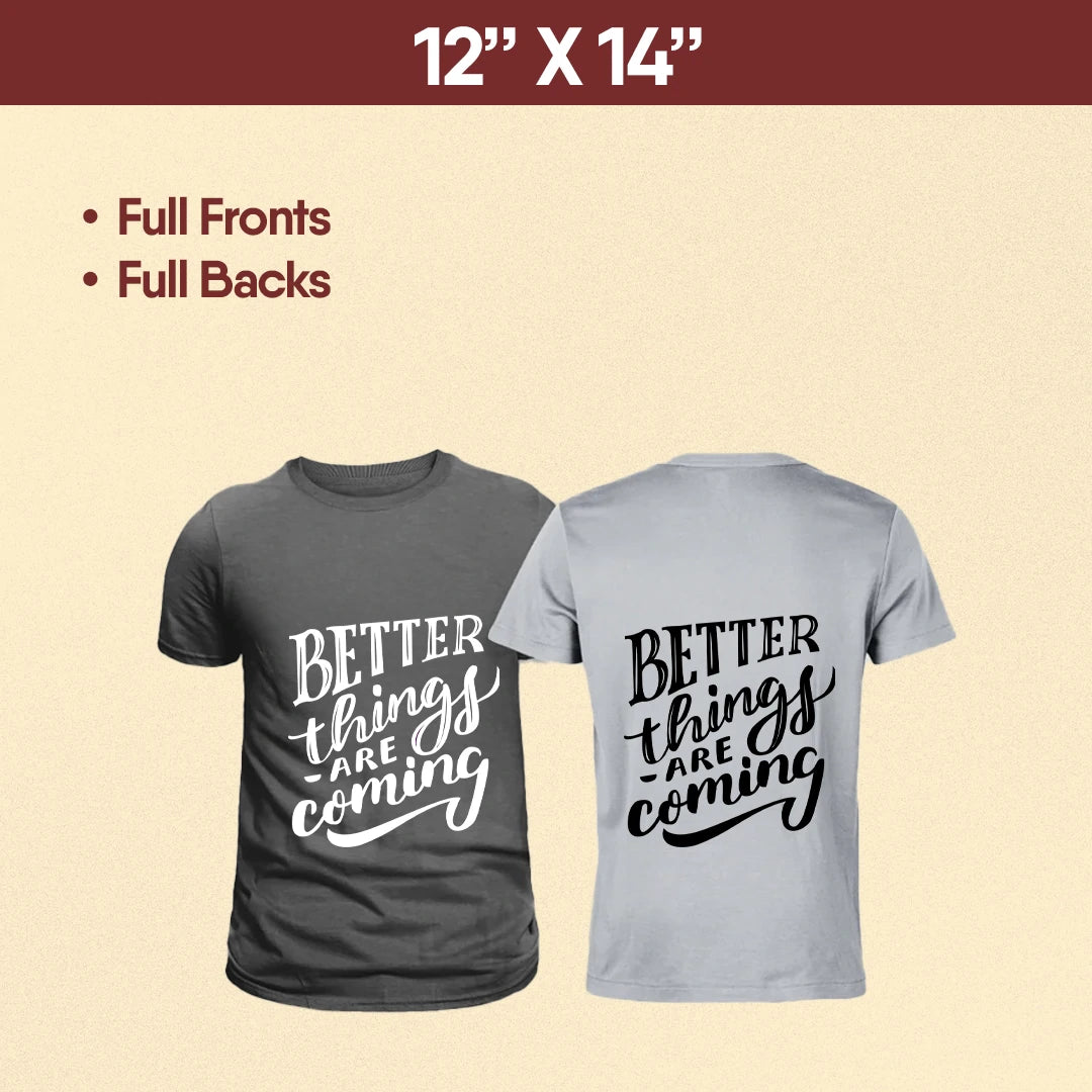 DTF TRANSFER BY SIZE