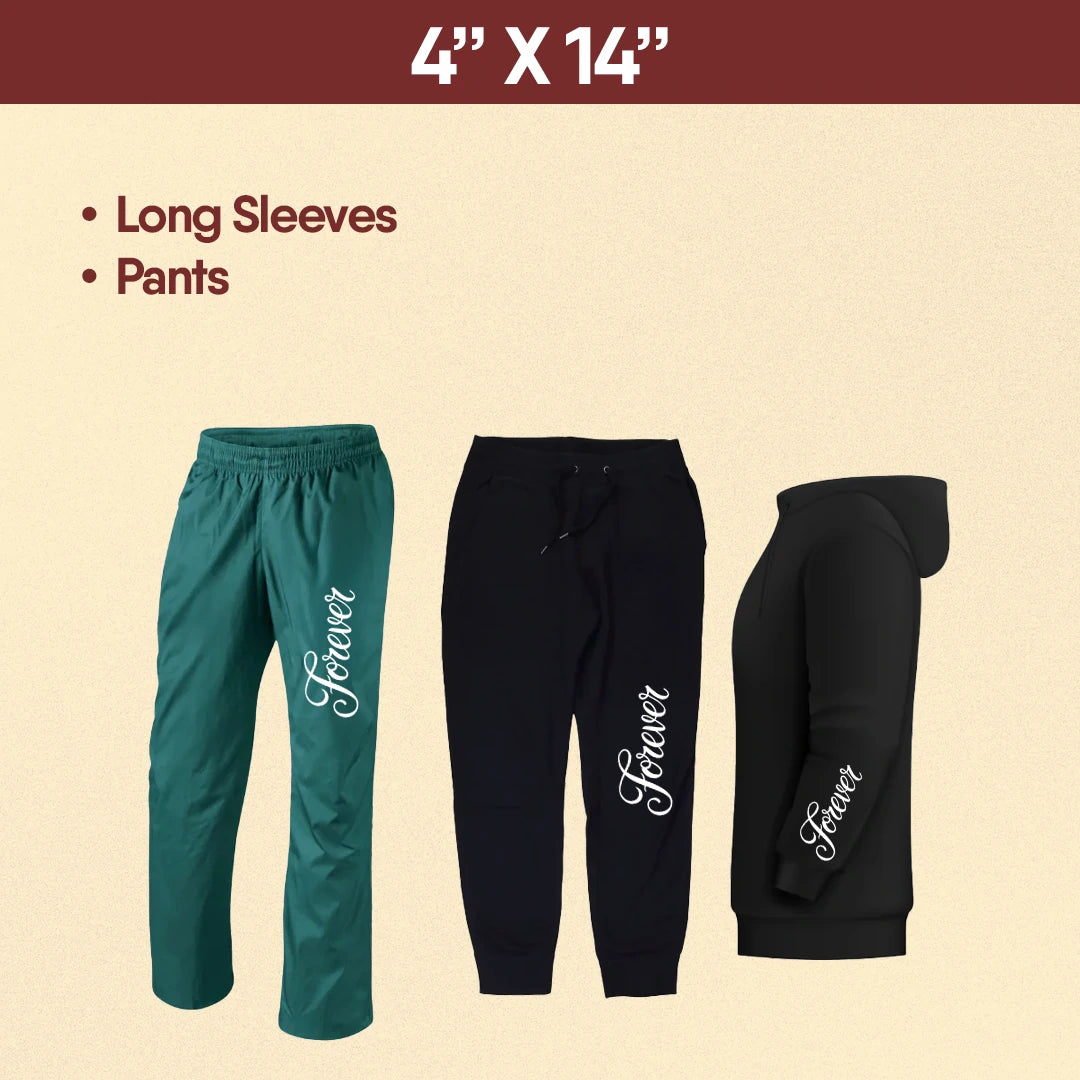 DTF TRANSFER BY SIZE