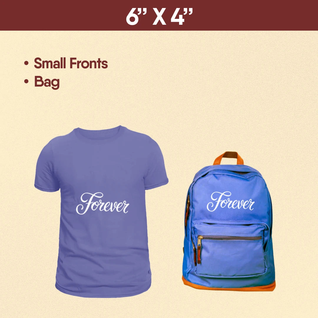 DTF TRANSFER BY SIZE