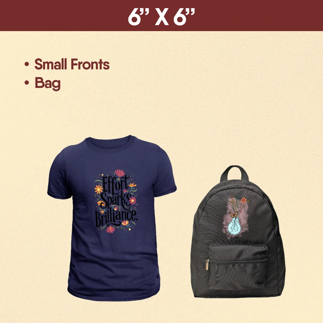 DTF TRANSFER BY SIZE