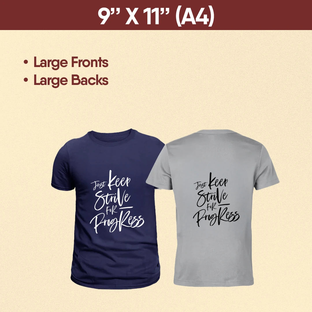 DTF TRANSFER BY SIZE