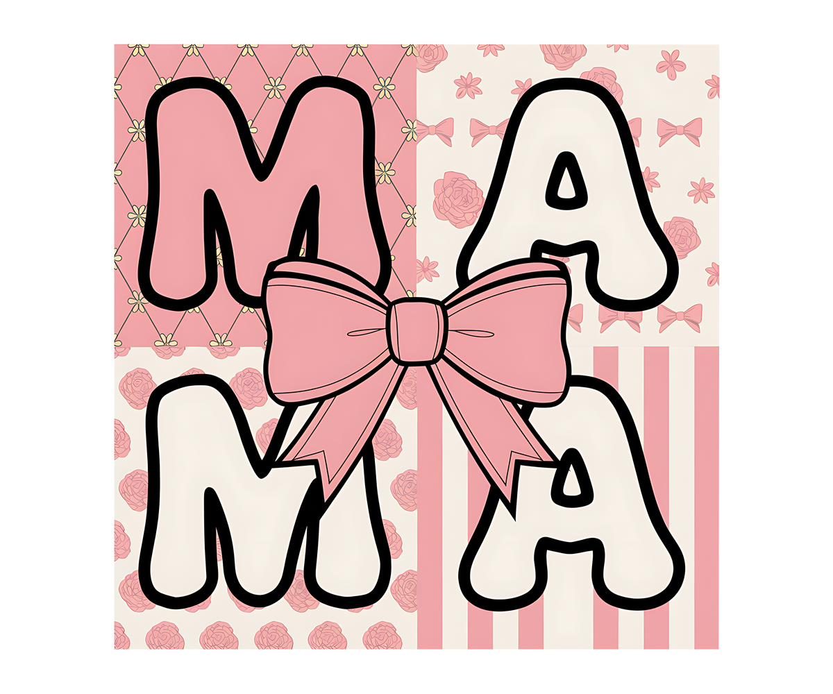 Mama Pink Bow