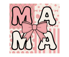 Mama Pink Bow