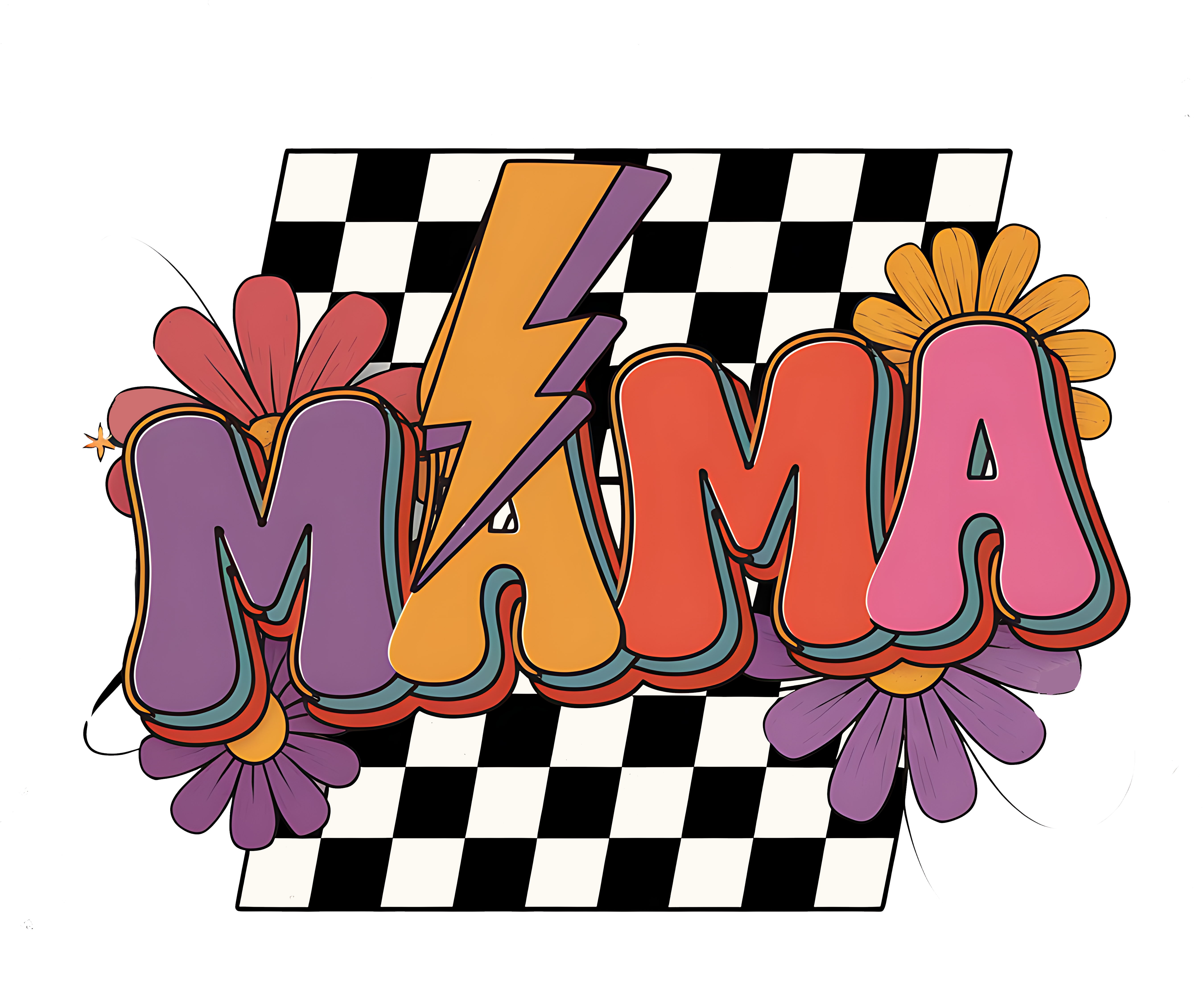 Mama Lightning Retro