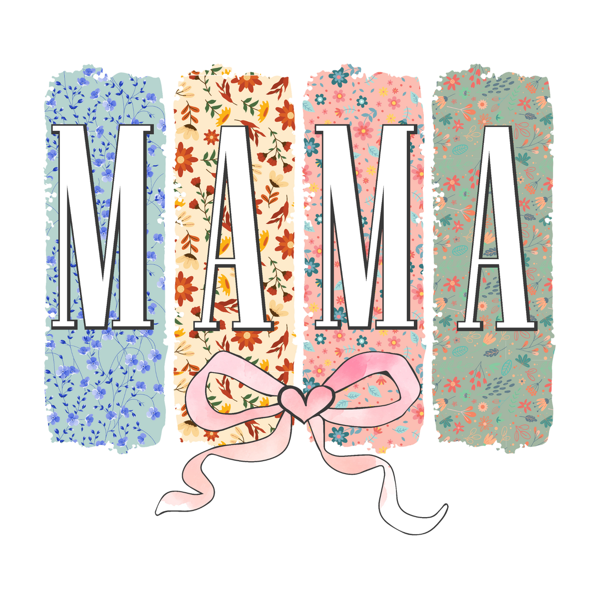 Mama Patchwork Letters