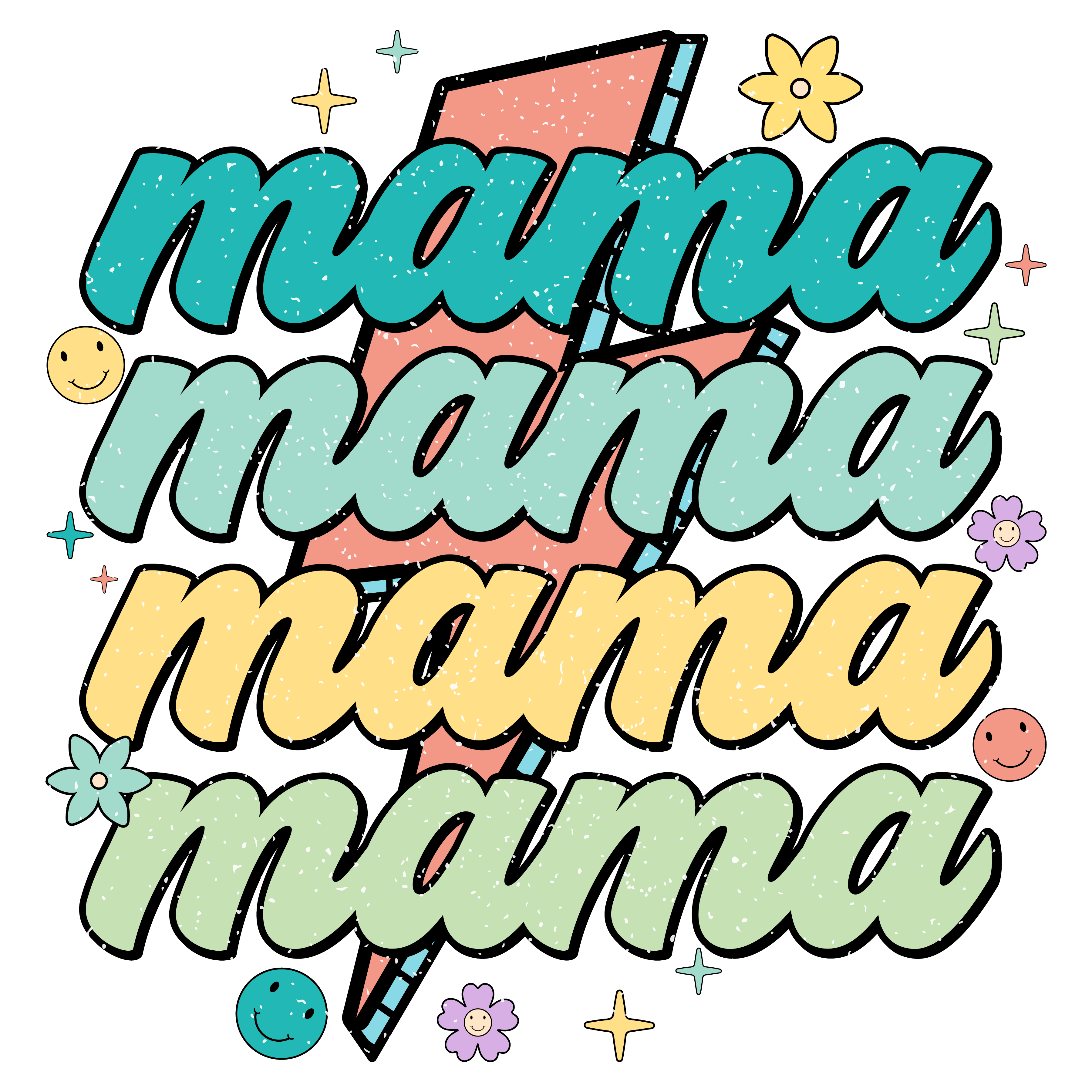 Mama Rainbow Lightning