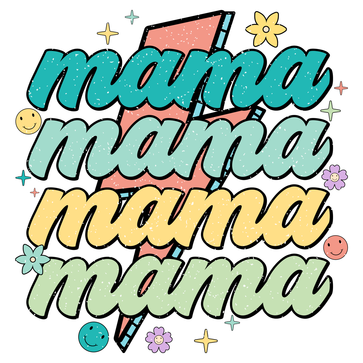 Mama Rainbow Lightning