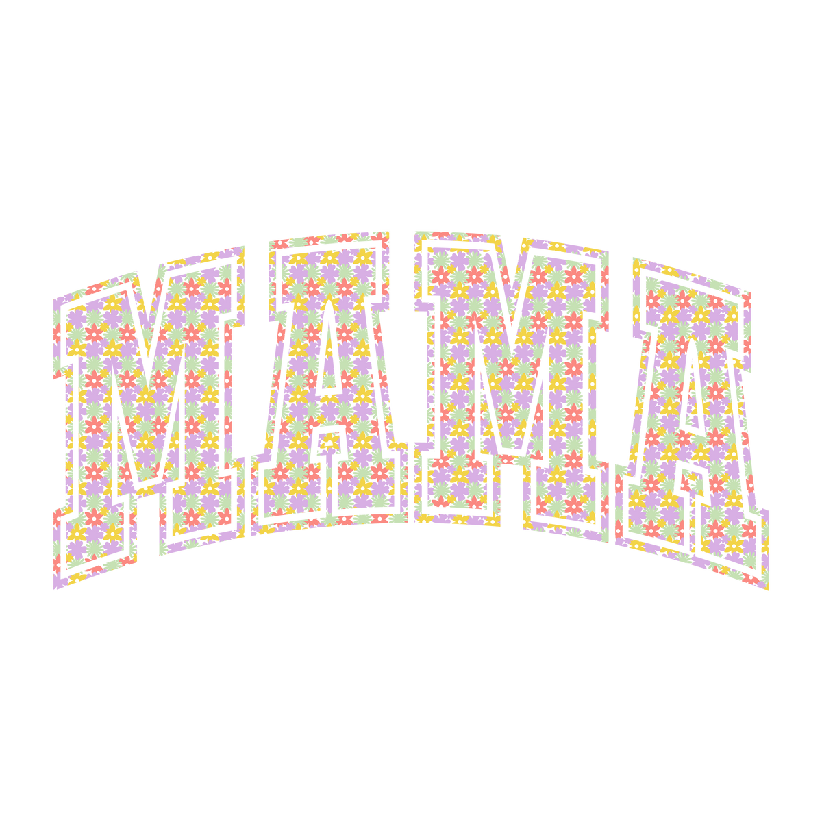 Mama Pastel Letters