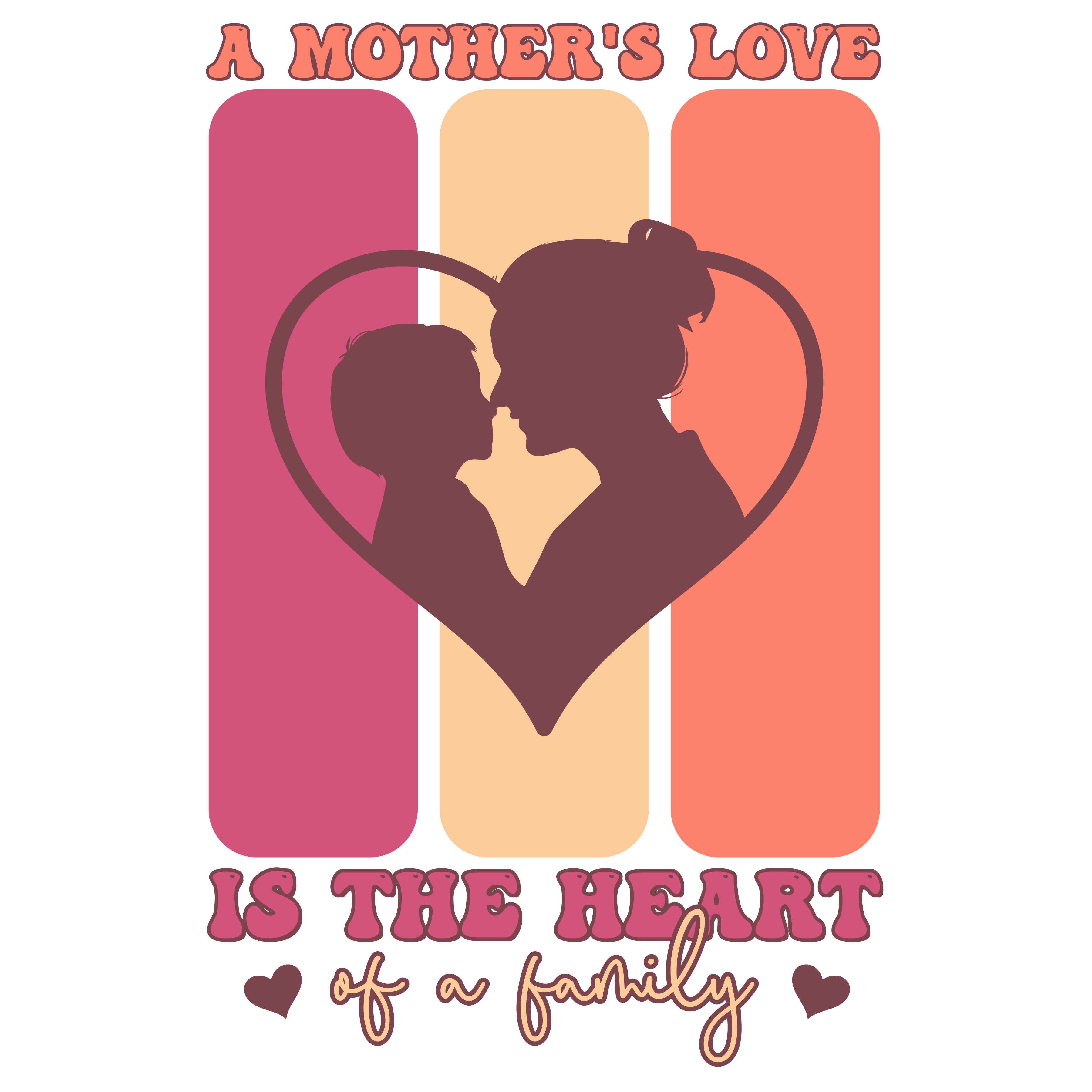 A Mother's Love Is The Heart Of A Family