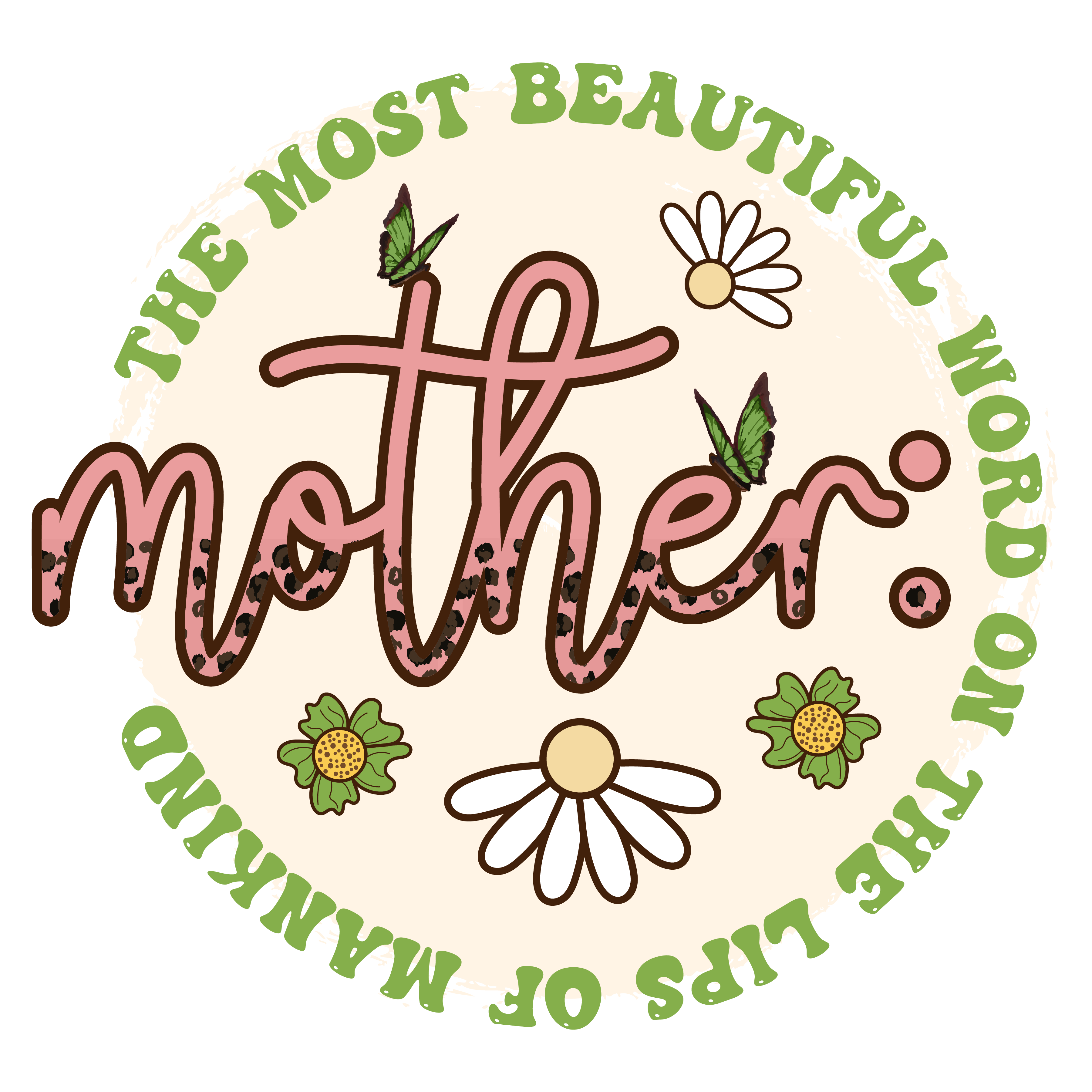 The Most Beautiful Word Is Mother