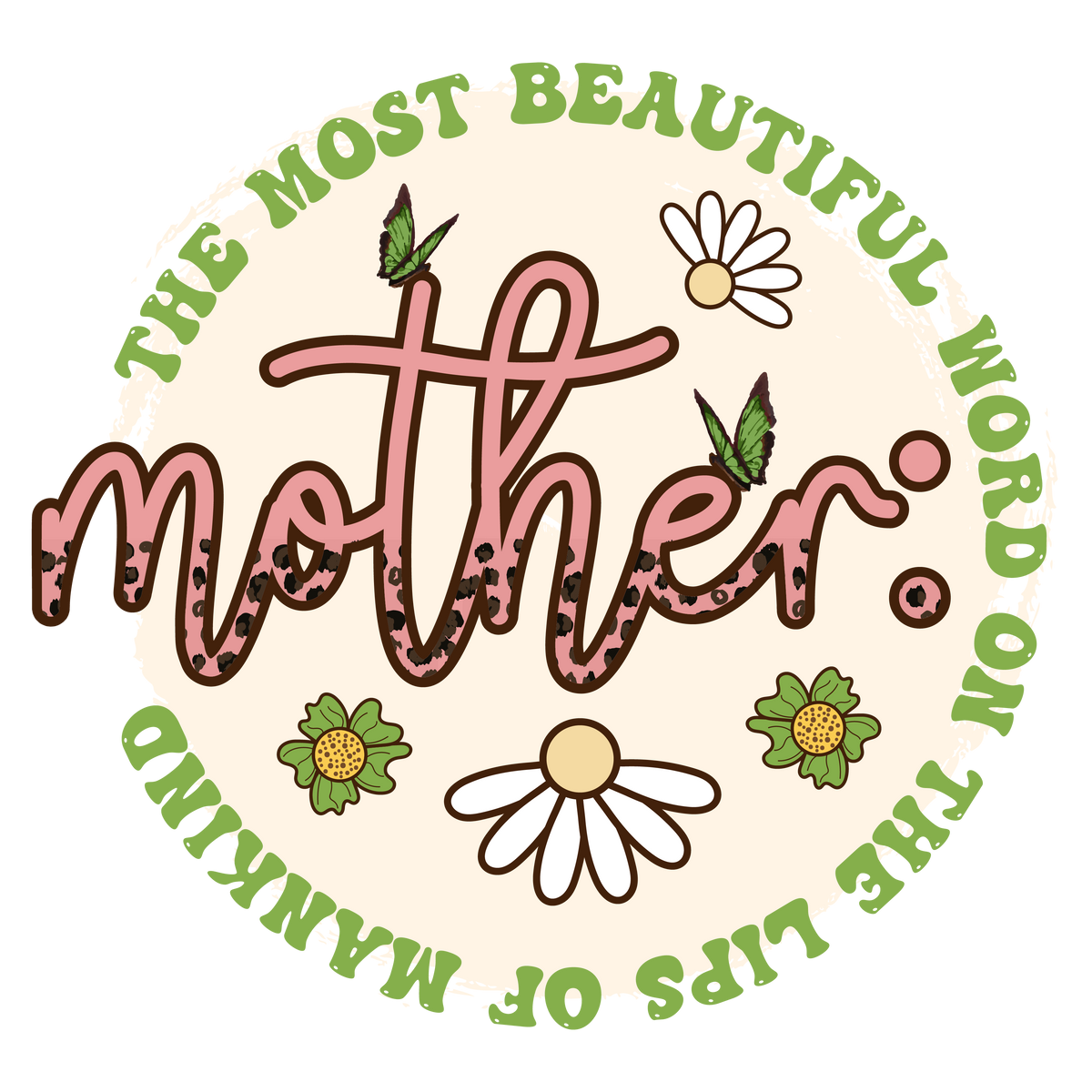 The Most Beautiful Word Is Mother