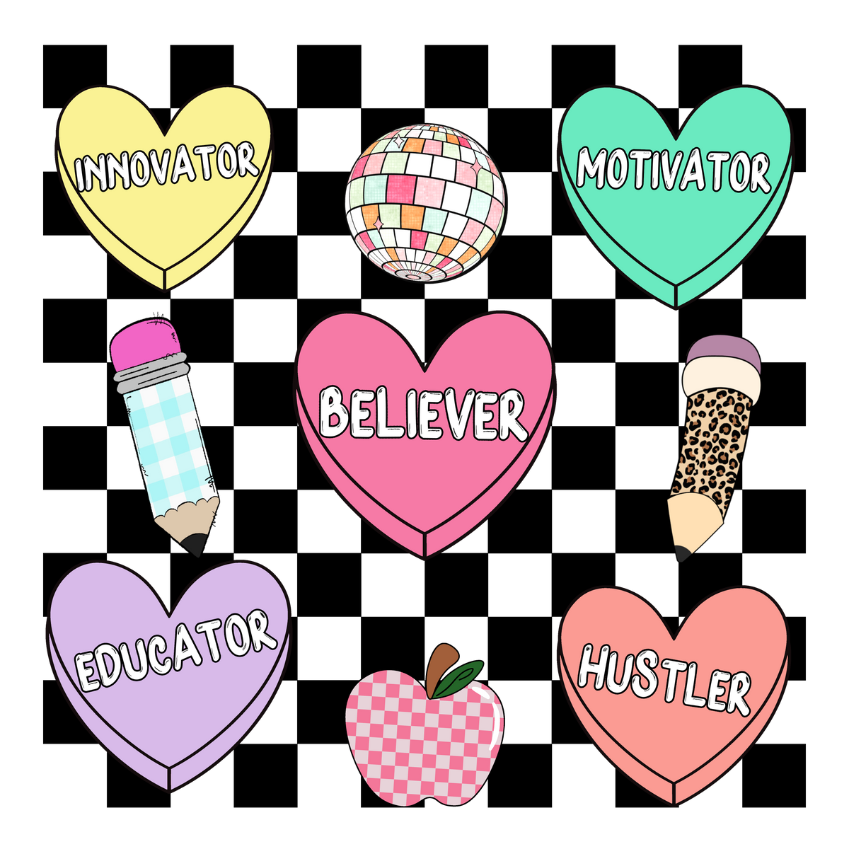 Innovator Motivator Believer Educator Hustler